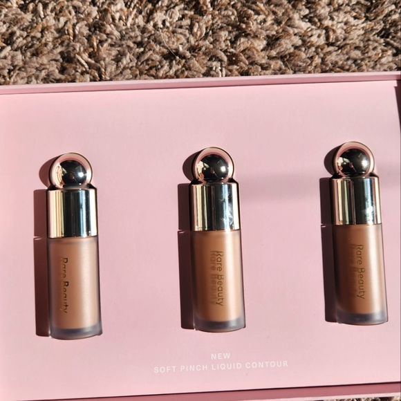 REMOVING SOON! NIB RARE BEAUTY LIQUID CONTOUR BLUSH & HIGHLIGHTER SET - Picture 10 of 16